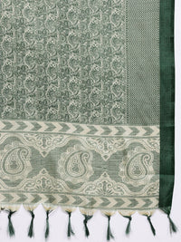 Varanga Panelled Gotta Patti Silk Crepe Kurta With Trousers & Dupatta