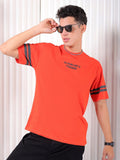 The Indian Garage Co Typography Printed Pure Cotton Boxy T-shirt