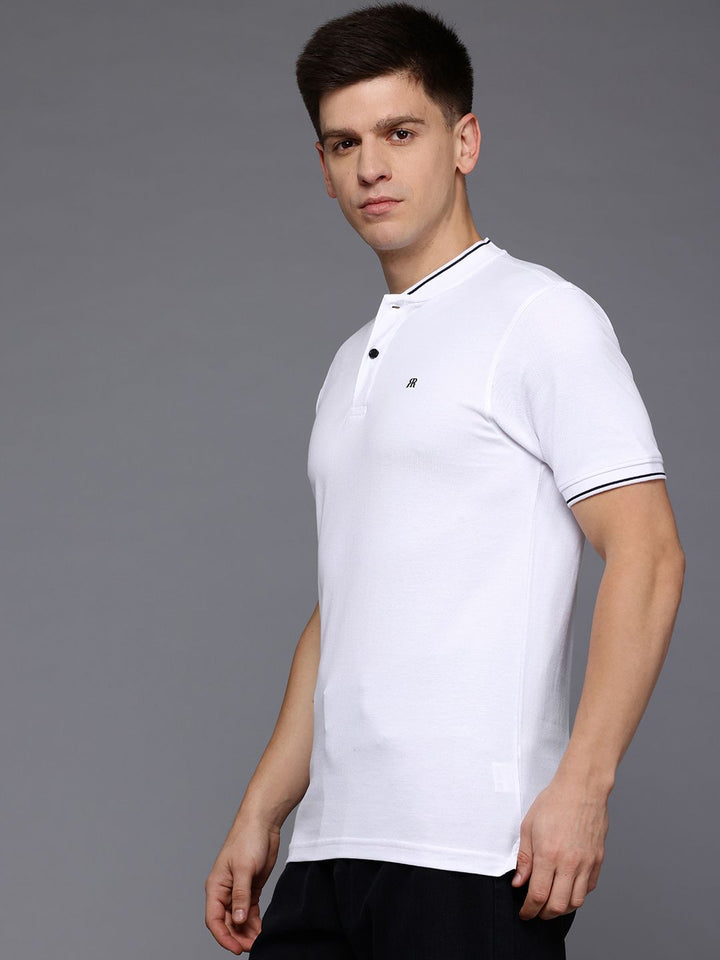 Raymond Henley Neck Pure Cotton Modern Fit T-shirt