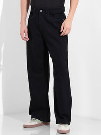 The Indian Garage Co Men Baggy Mid-Rise Jeans
