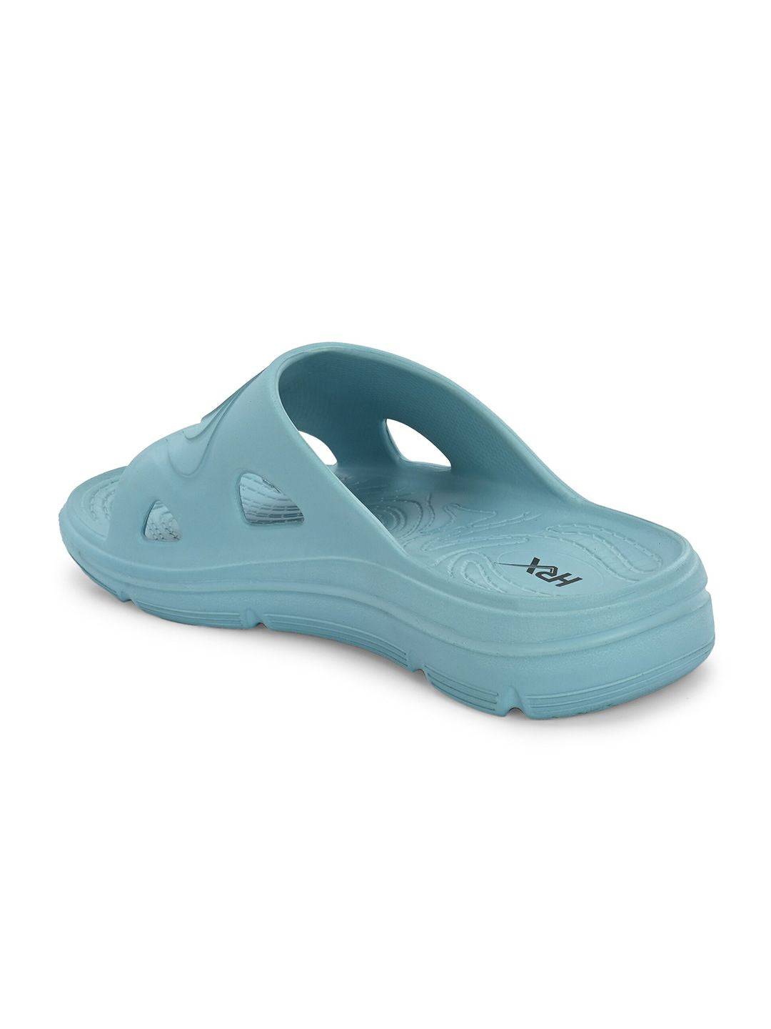 HRX by Hrithik Roshan Men Blue Textured Slip On Sliders