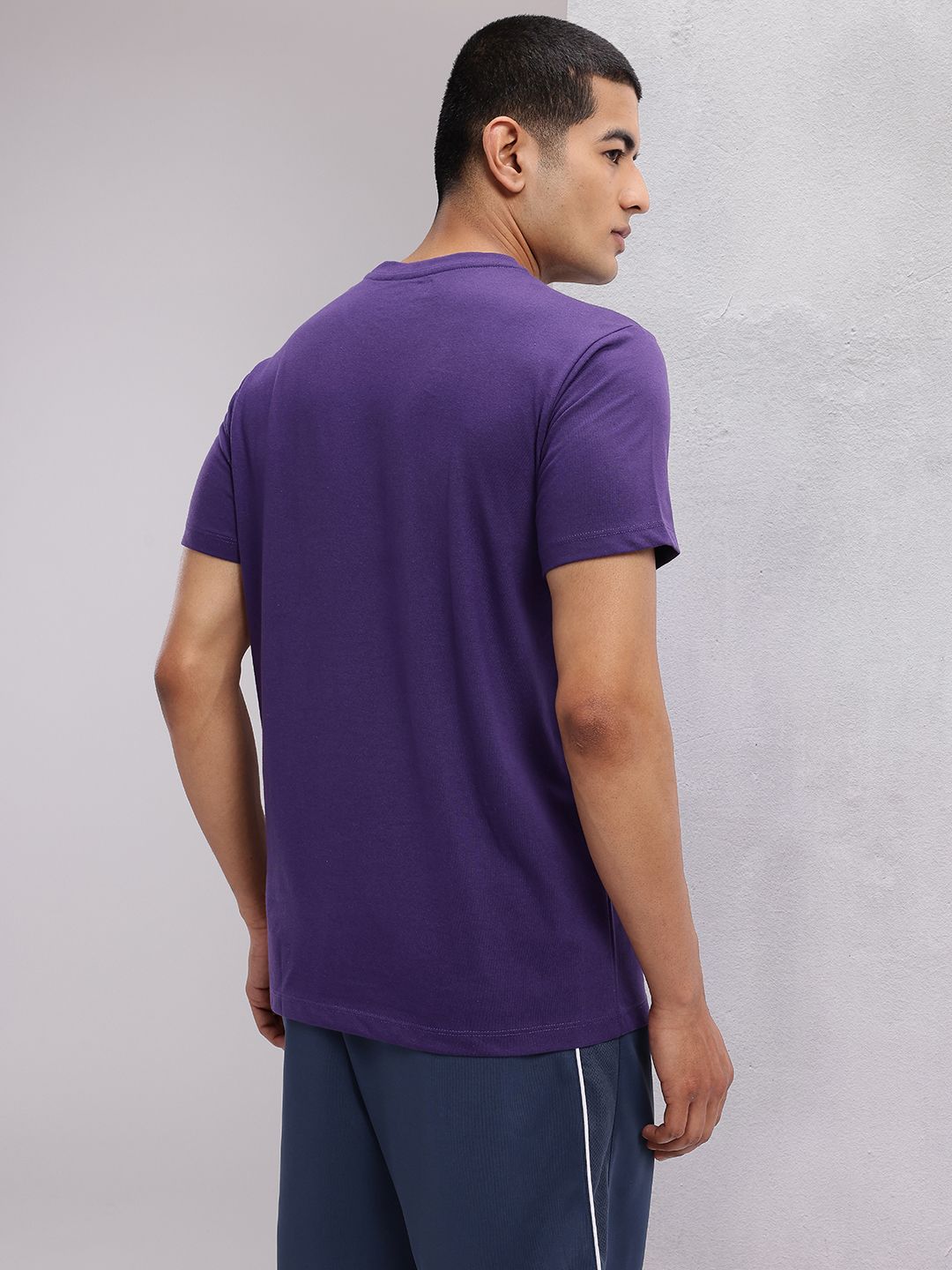 HRX by Hrithik Roshan Brand Logo Print Training T-shirt