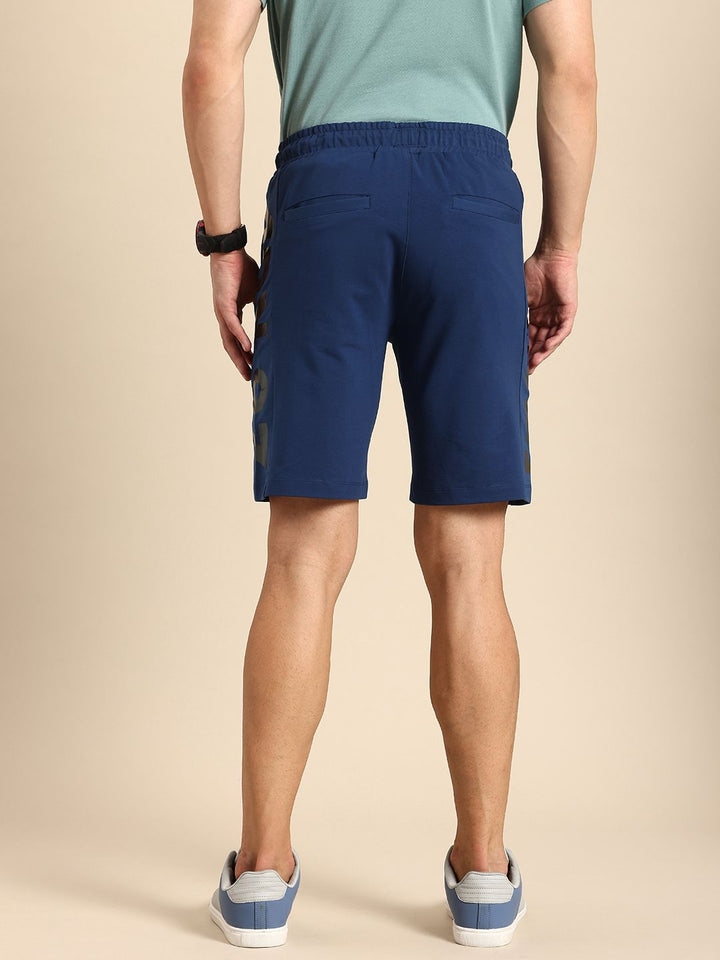 Being Human Typography Printed Regular Shorts