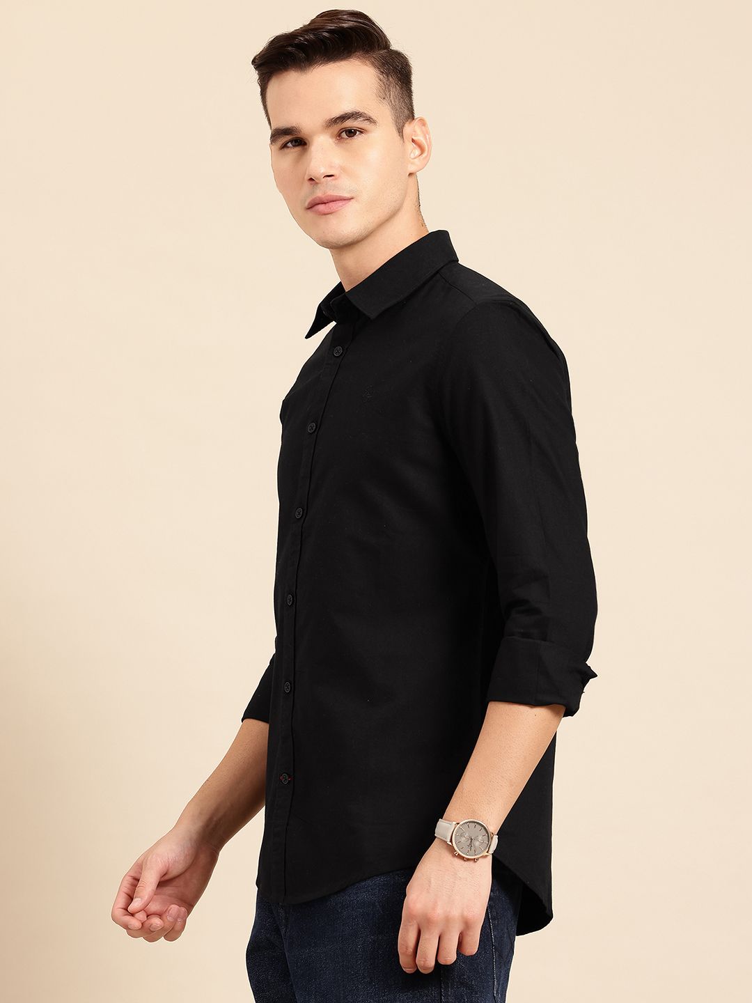 Being Human Pure Cotton Classic Slim Fit Casual Shirt