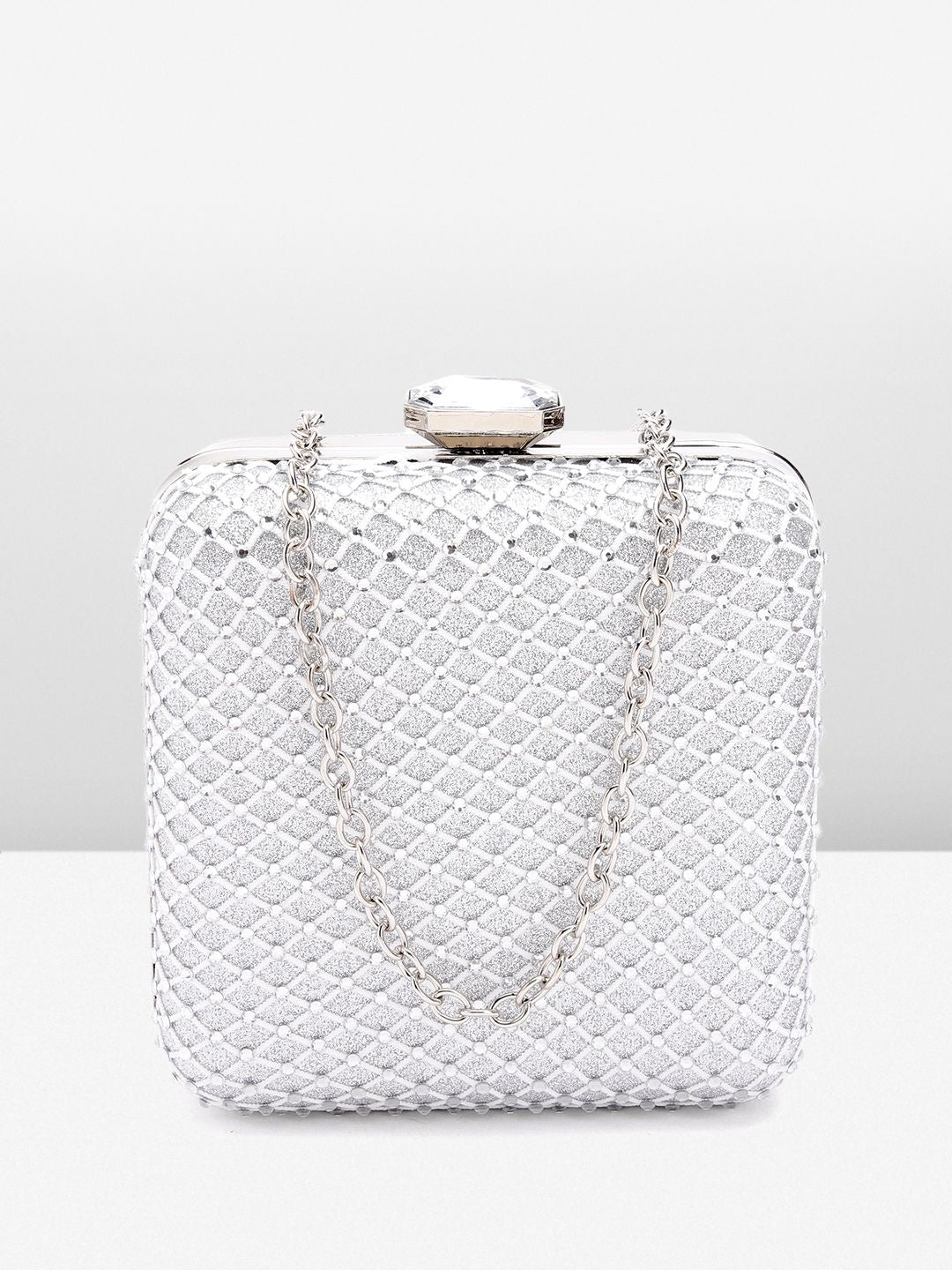 Lino Perros Embellished Party Box Clutch