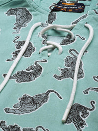 The Indian Garage Co Men Sea Green Printed T-shirt
