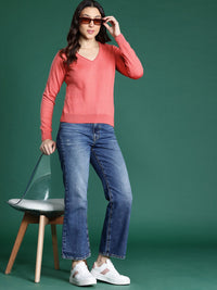 DressBerry Women V-Neck Pullover