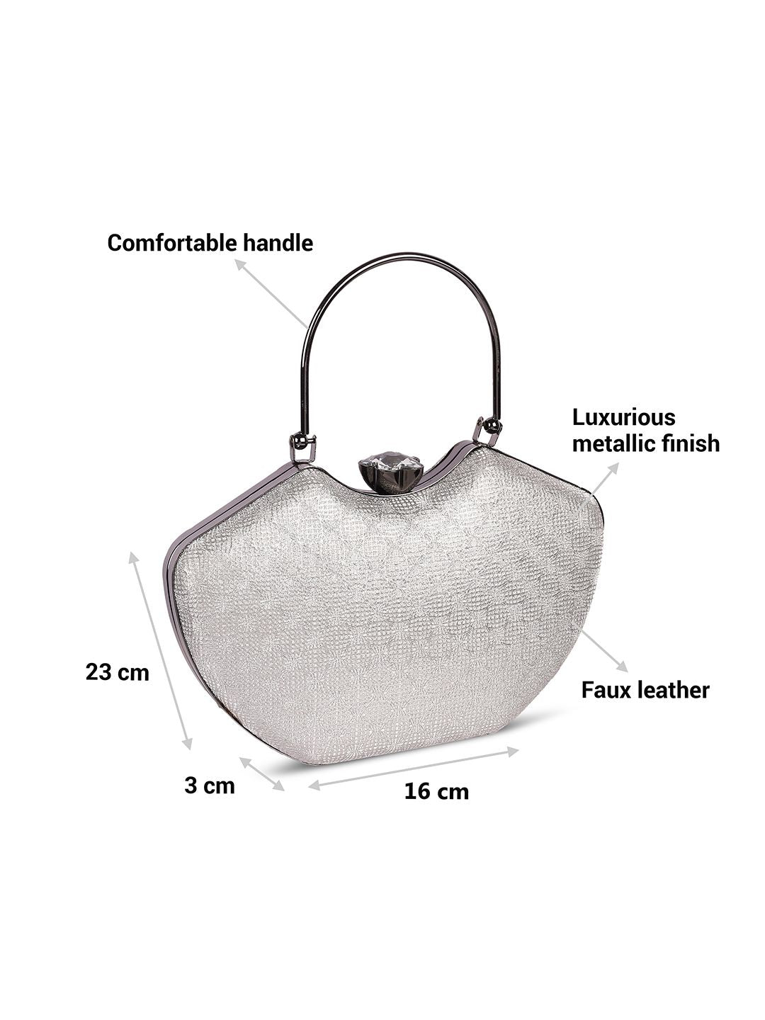 Mochi Textured Box Clutch