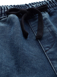 The Indian Garage Co Men Barrel Fit Stretchable Jeans
