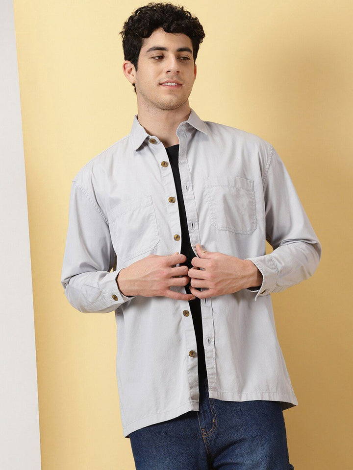 Thomas Scott Smart Pure Cotton Oversized Casual Shirt