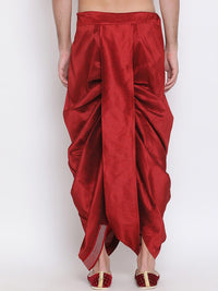 VASTRAMAY By Vastramay Men Relaxed-Fit Embroidered Ethnic Dhoti Pant