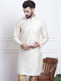 SOJANYA Kurta Lurus Kolar Mandarin Sulam Bunga