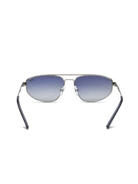 IDEE Men Oval Sunglasses with Polarised and UV Protected Lens IDS3065C3PSG