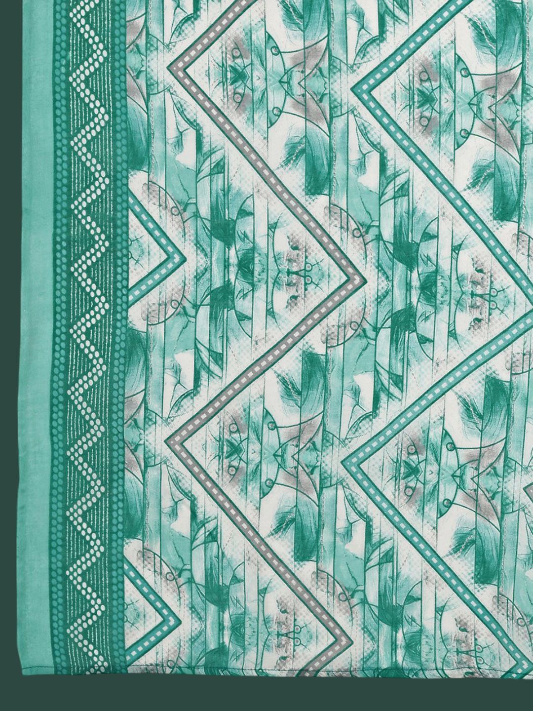 KALINI Floral Printed Kurta ,Trousers & Dupatta
