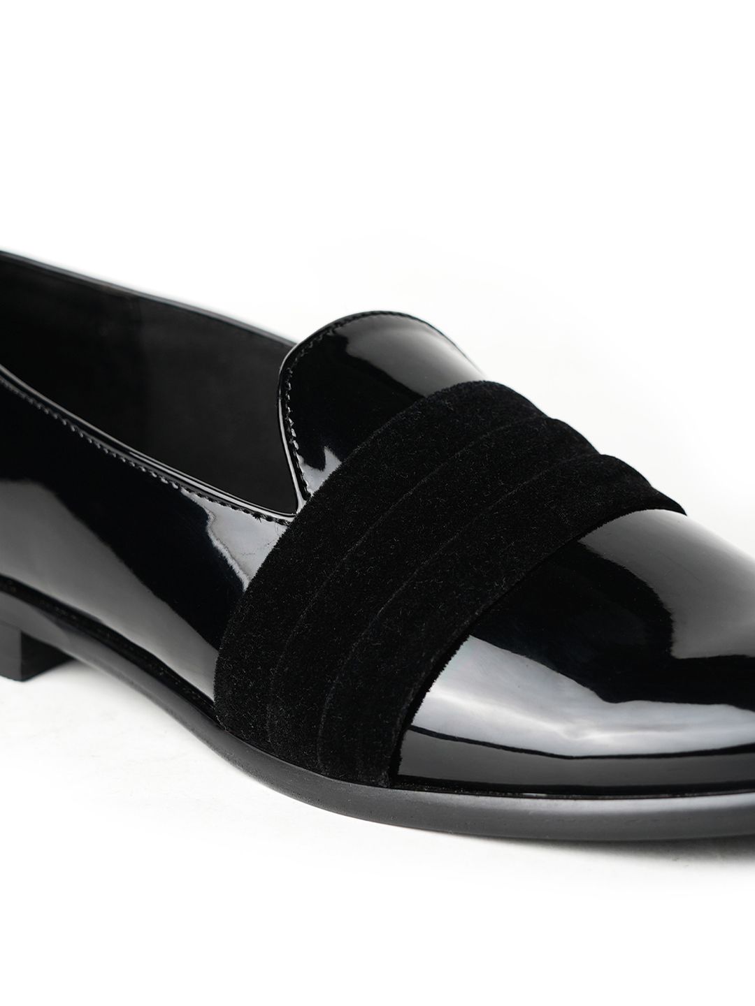 MONKSTORY Lelaki PU Slip-On Sneakers