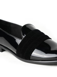 MONKSTORY Lelaki PU Slip-On Sneakers
