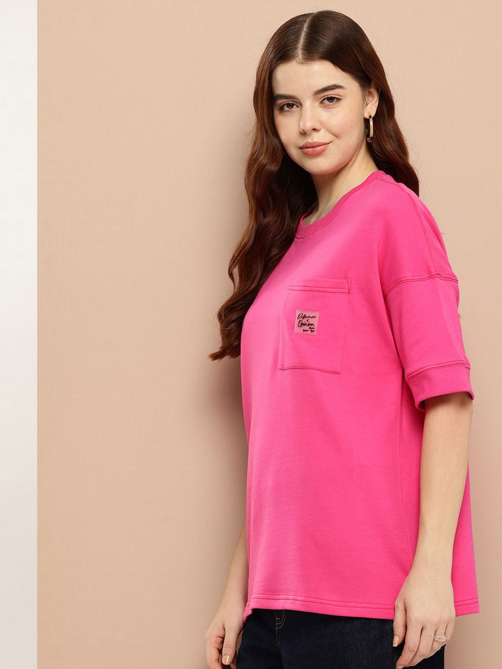 Difference of Opinion Women Oversized Drop Shoulder Ultra Soft Drapey Cotton T-Shirt