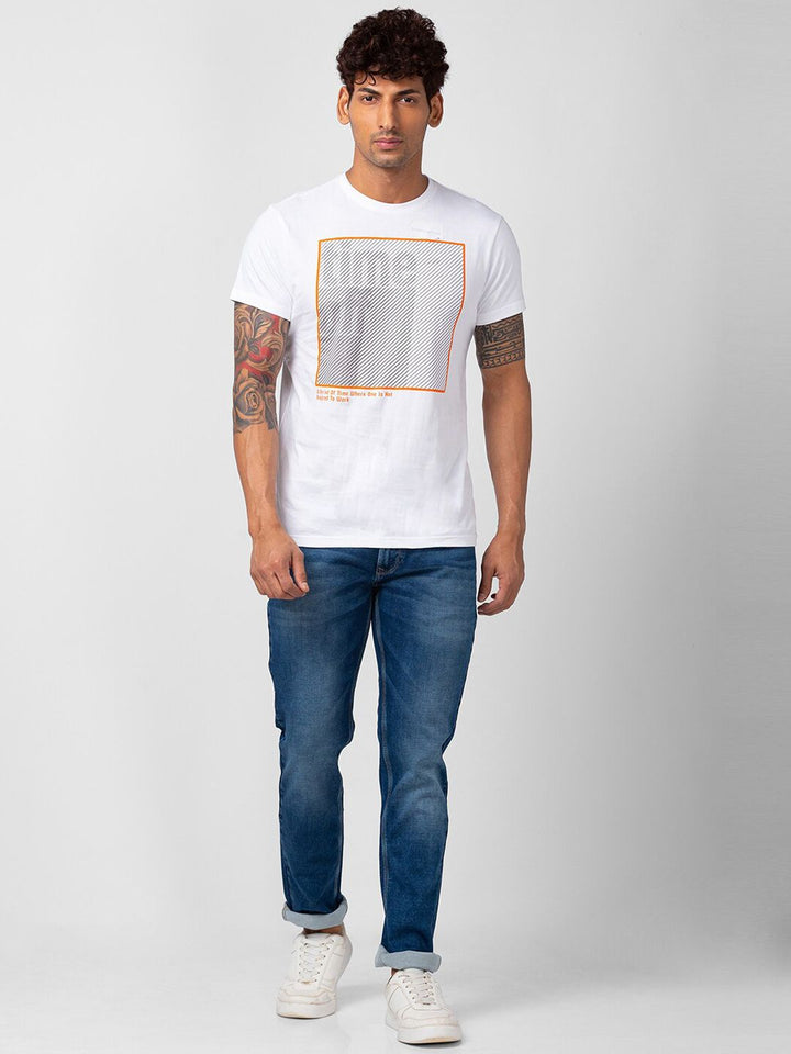 SPYKAR Men Mid-Rise Heavy Fade Stretchable Cotton Jeans