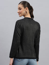 Monte Carlo Women Floral Embroidered Cardigan