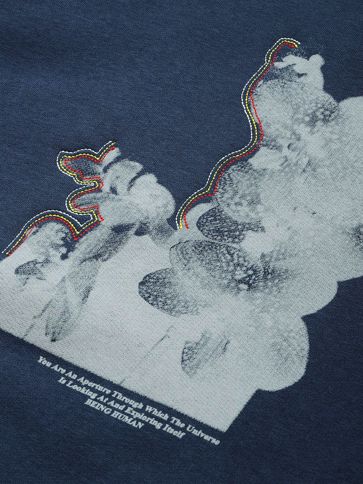 Being Human Graphic Printed Sweatshirt