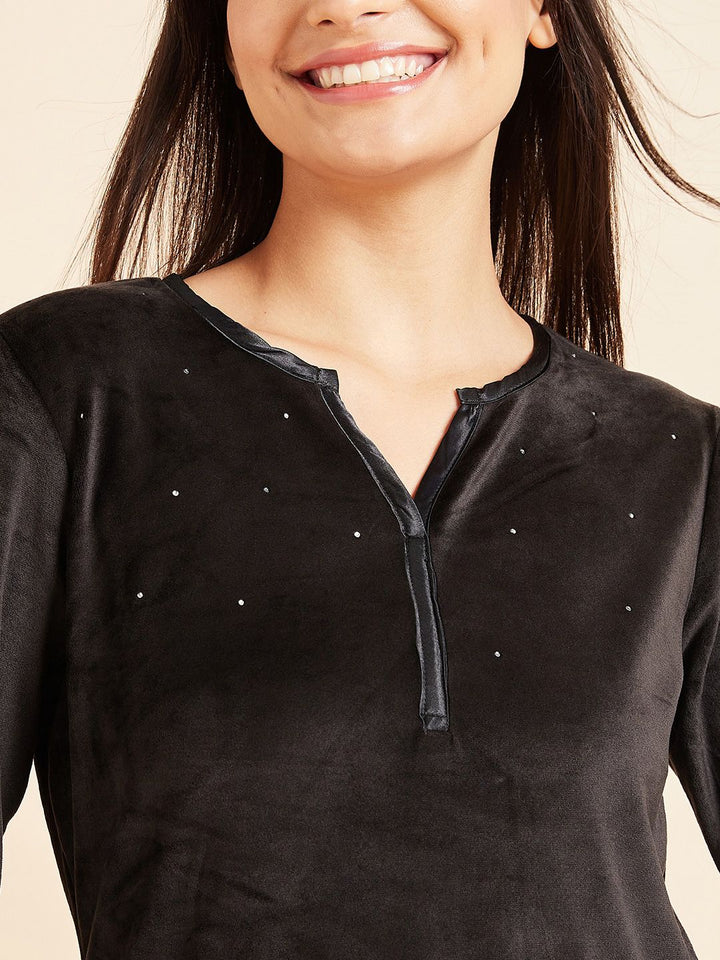 Sweet Dreams Longline Top With Pyjamas