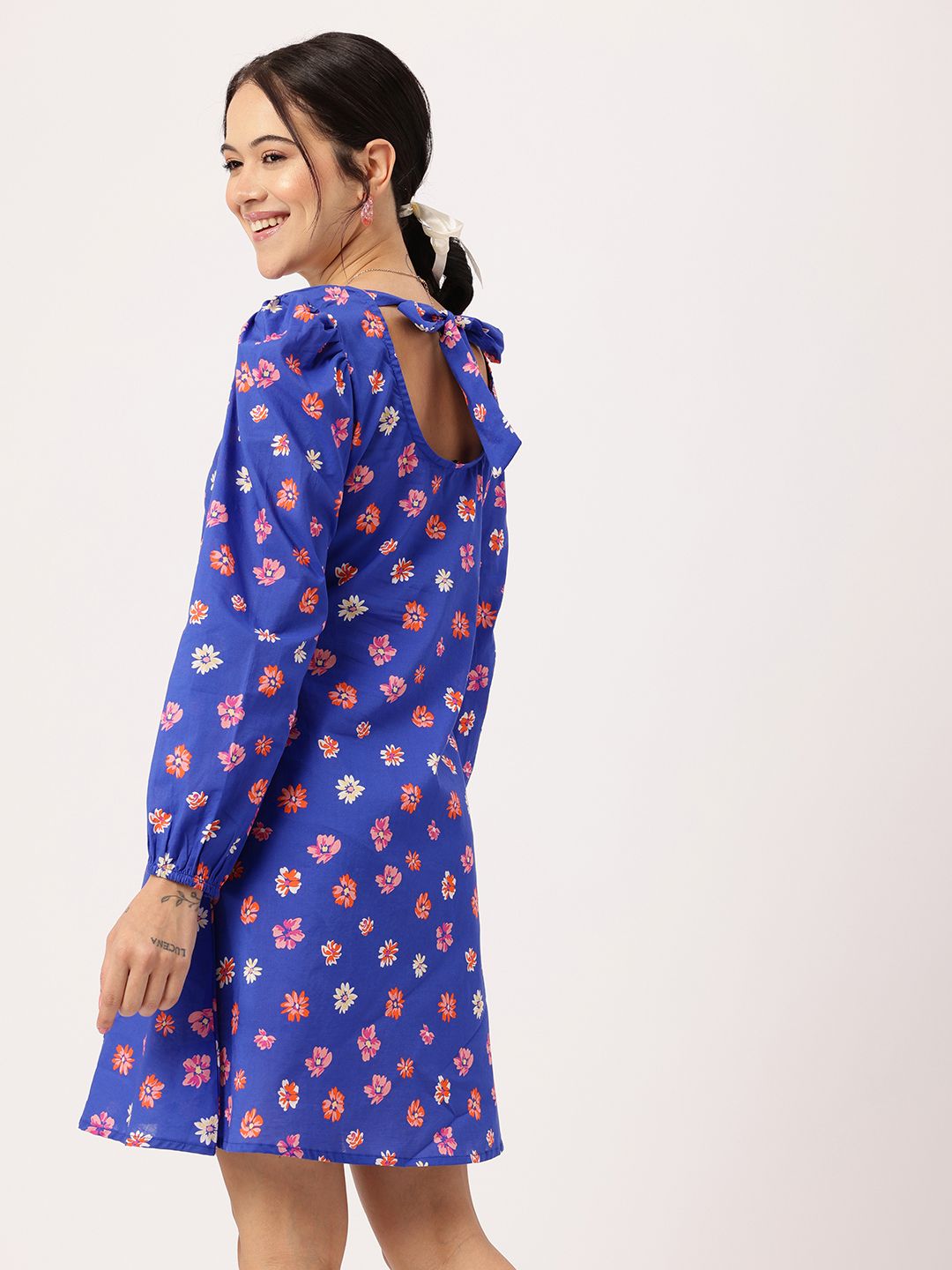 DressBerry Printed A-Line Dress