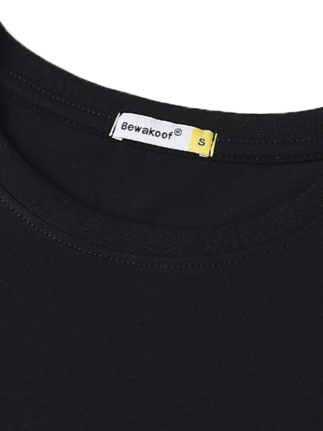 Bewakoof Dope Shit Typography Boyfriend T-shirt