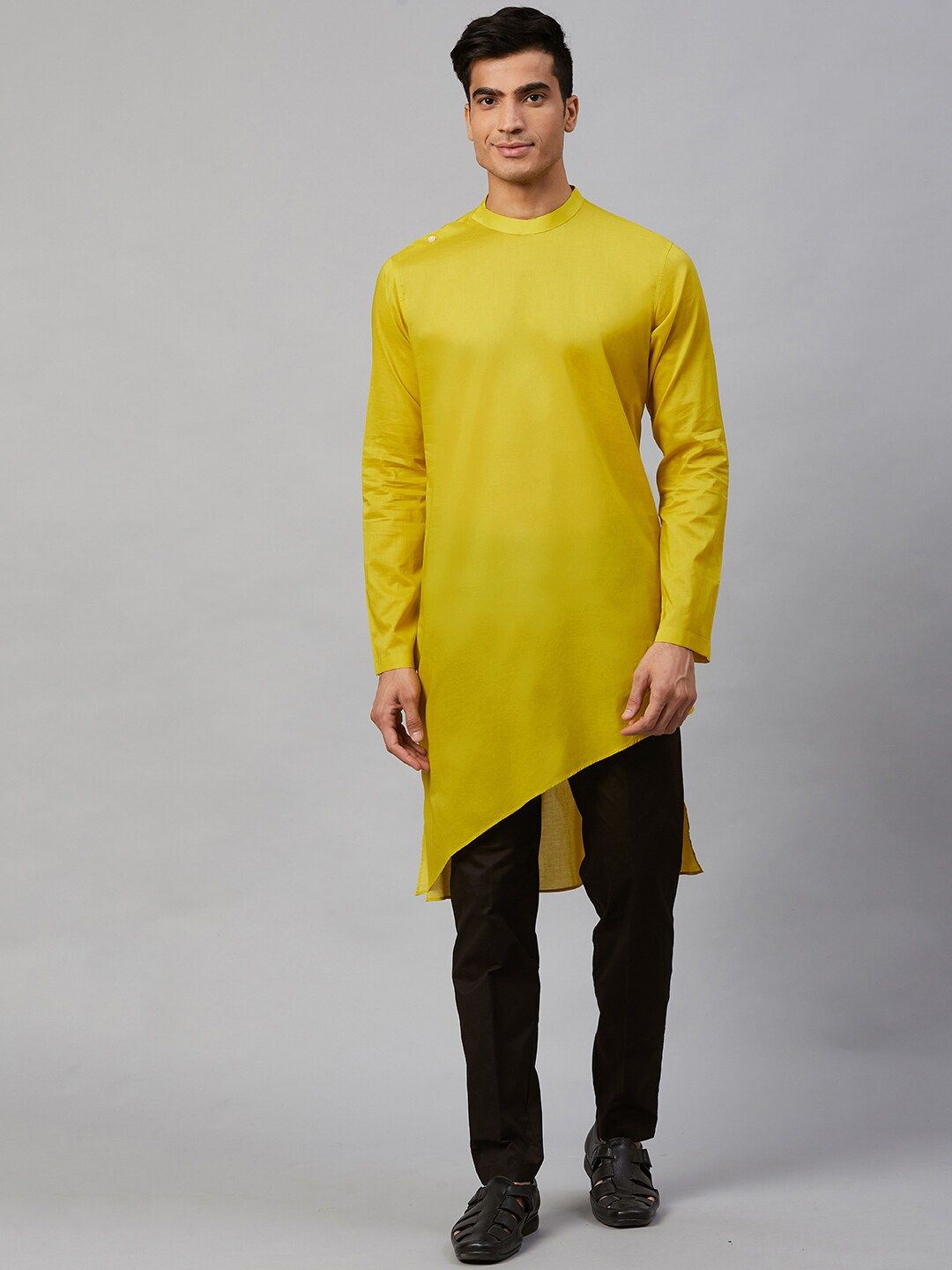 See Designs Men Black Solid Pyjamas