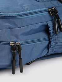 Lino Perros Women Navy Blue 14 Inch Laptop Backpack