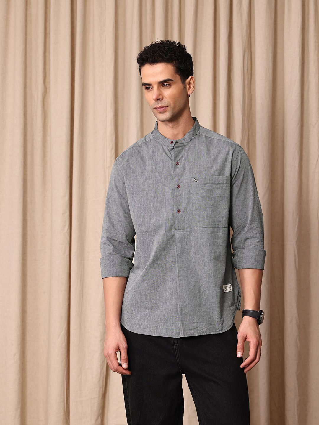 Mr Bowerbird Pure Cotton Casual Shirt