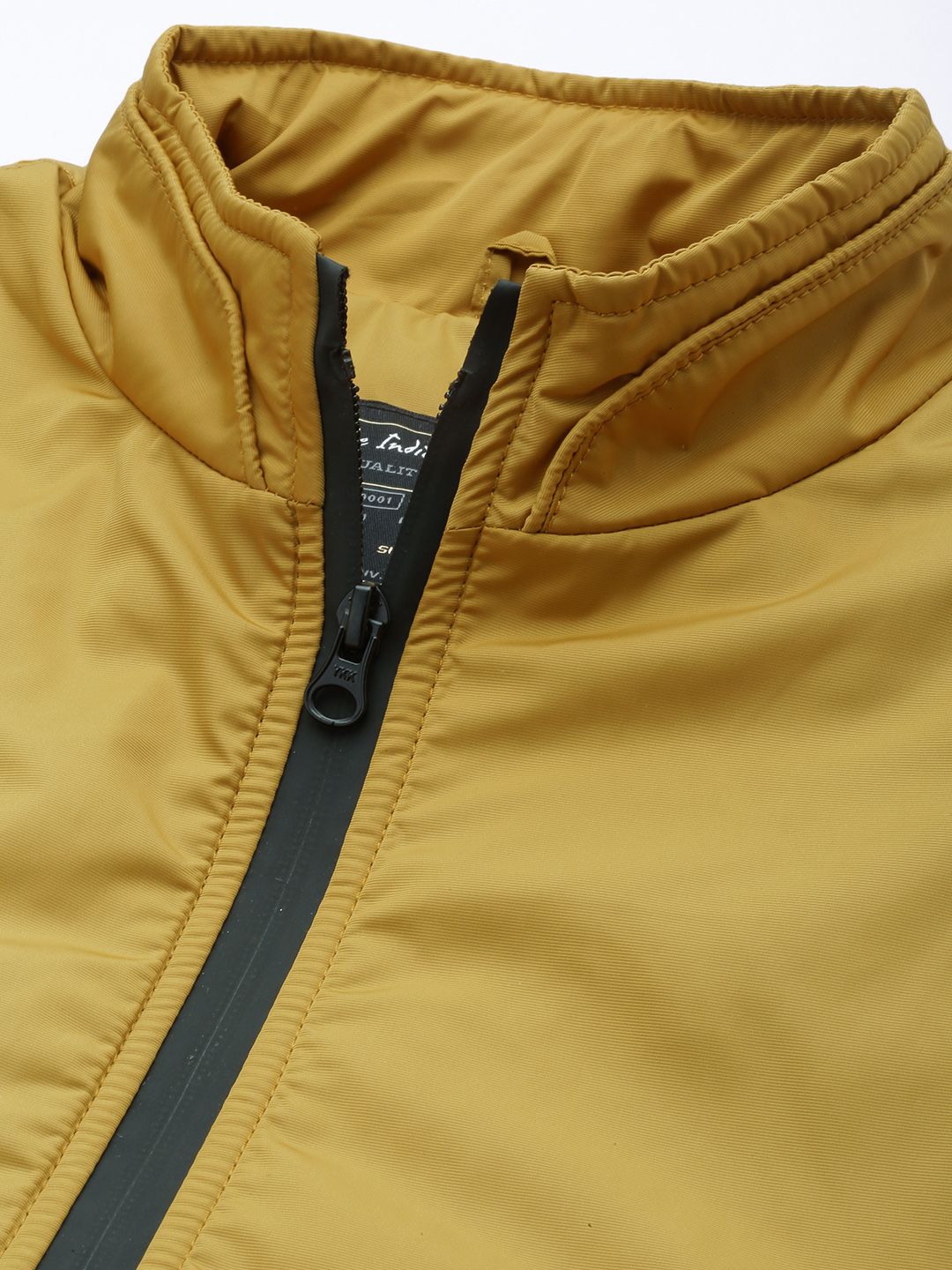 The Indian Garage Co Men Zip-Front Bomber Jacket with Insert Pockets