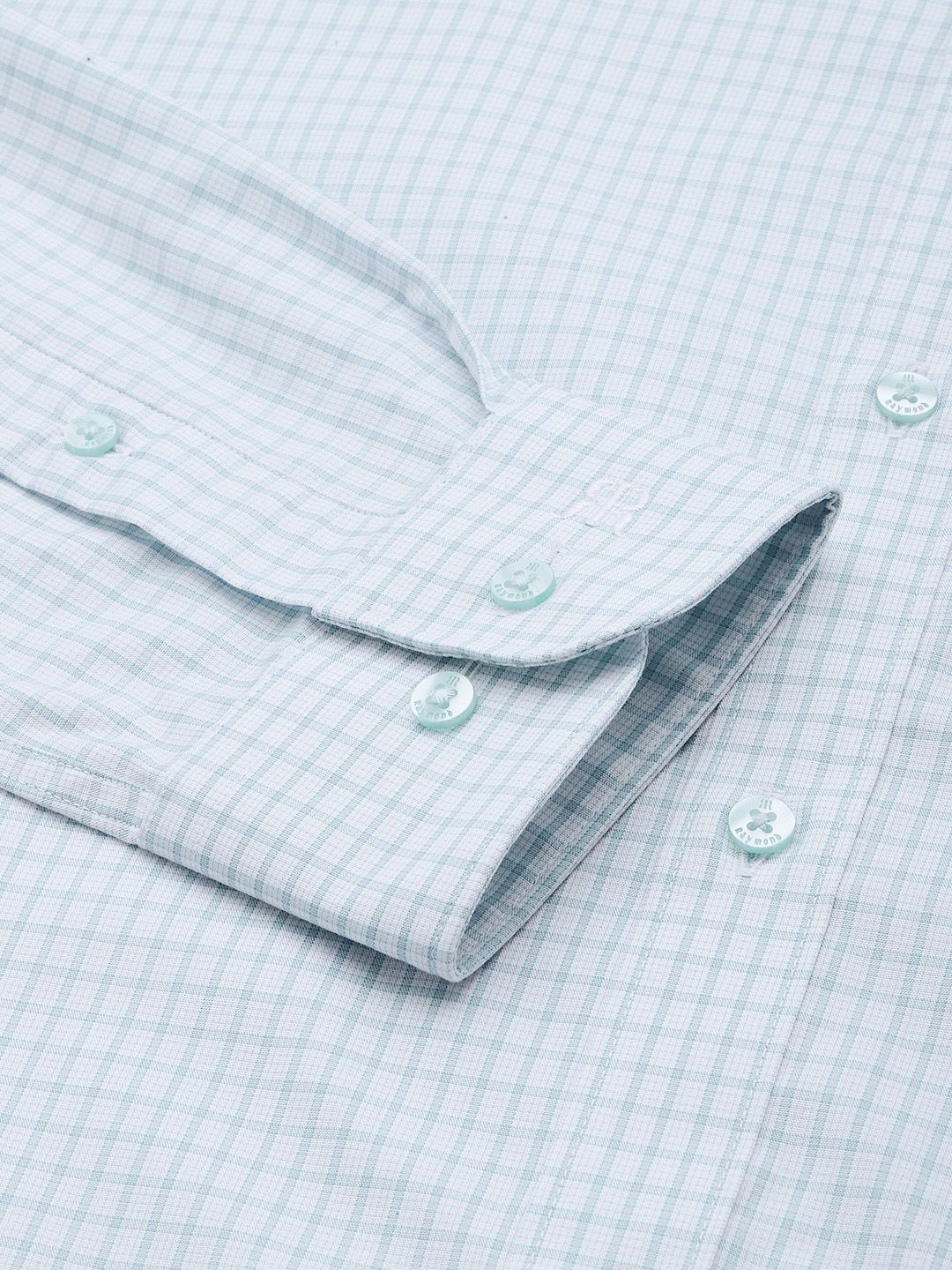 Raymond Slim Fit Checked Pure Cotton Formal Shirt