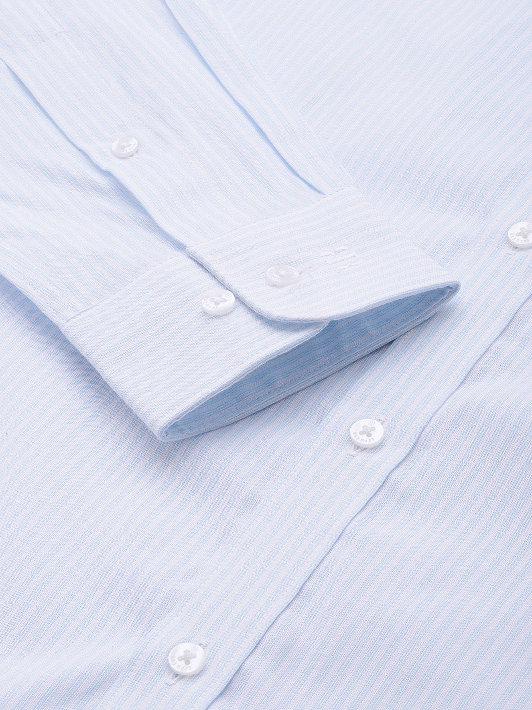 Raymond Slim Fit Striped Pure Cotton Formal Shirt
