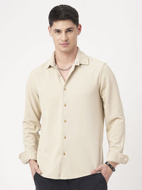 VASTRADO Men Classic Slim Fit Opaque Casual Shirt