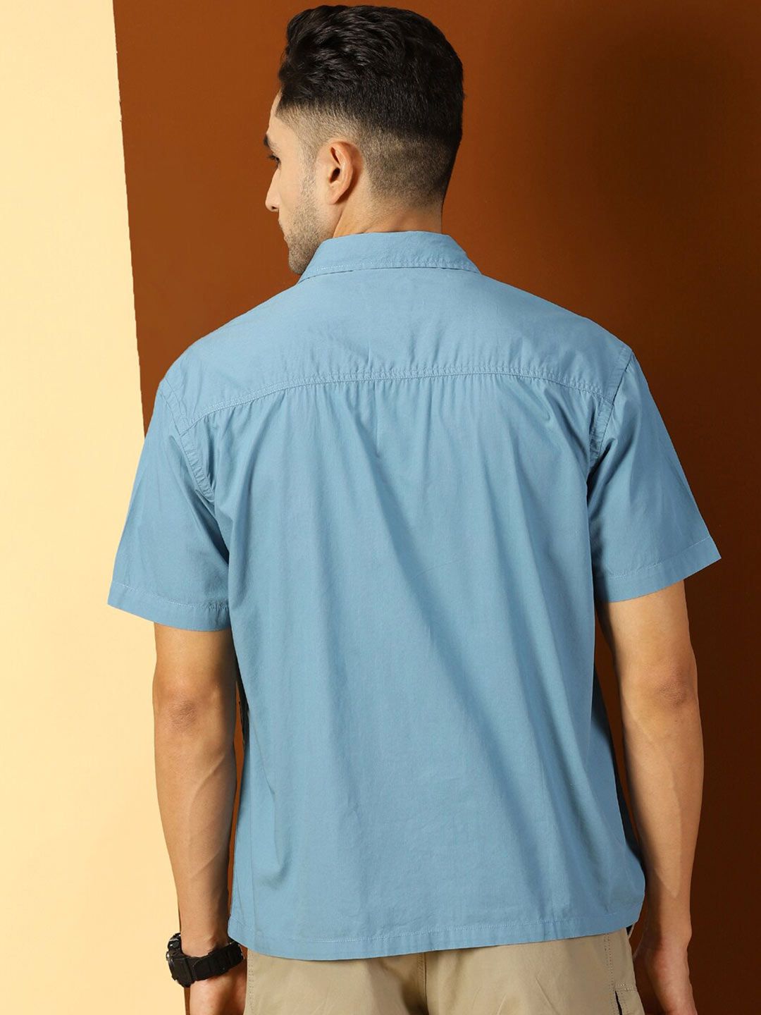 Thomas Scott Classic Boxy Short Sleeves Pure Cotton Casual Shirt