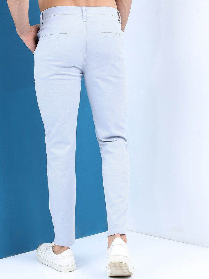 HIGHLANDER Men Slim Fit Chinos Trousers