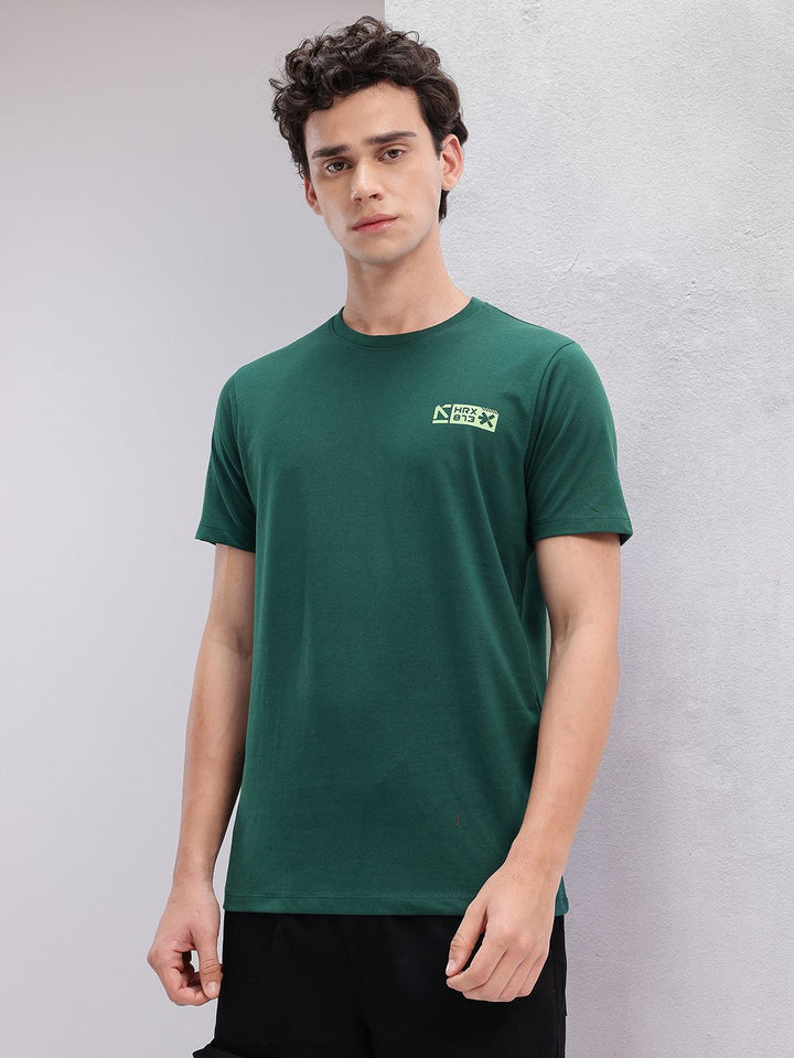 HRX by Hrithik Roshan Brand Logo Detail Lifestyle T-shirt