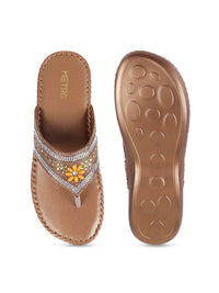 Metro Embellished Open Toe Heels