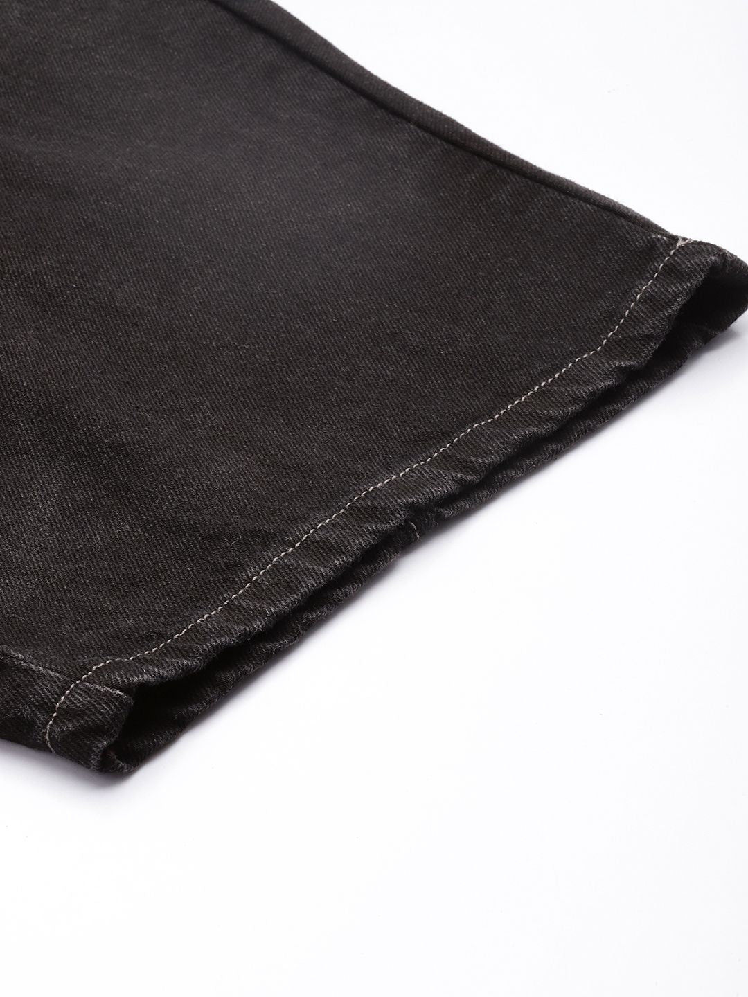 The Indian Garage Co Men Pure Cotton Skater Fit Cargo Style Jeans