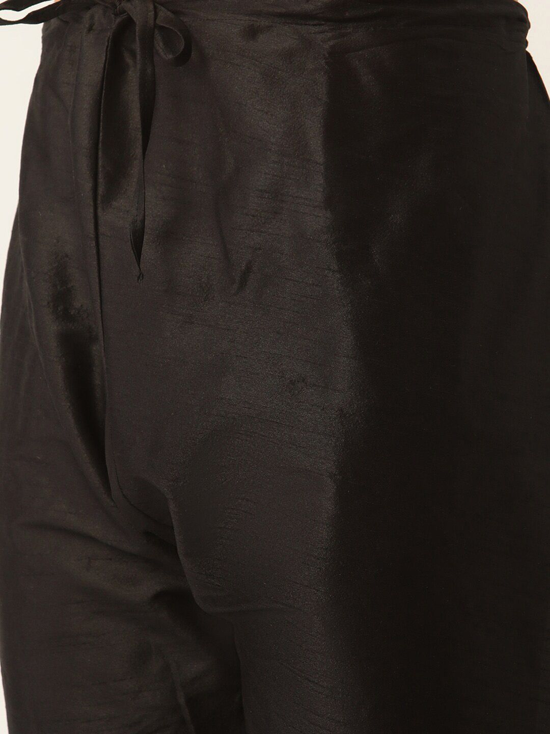 SOJANYA Mandarin Collar Silk Blend Regular Kurta With Churidar & Nehru jacket