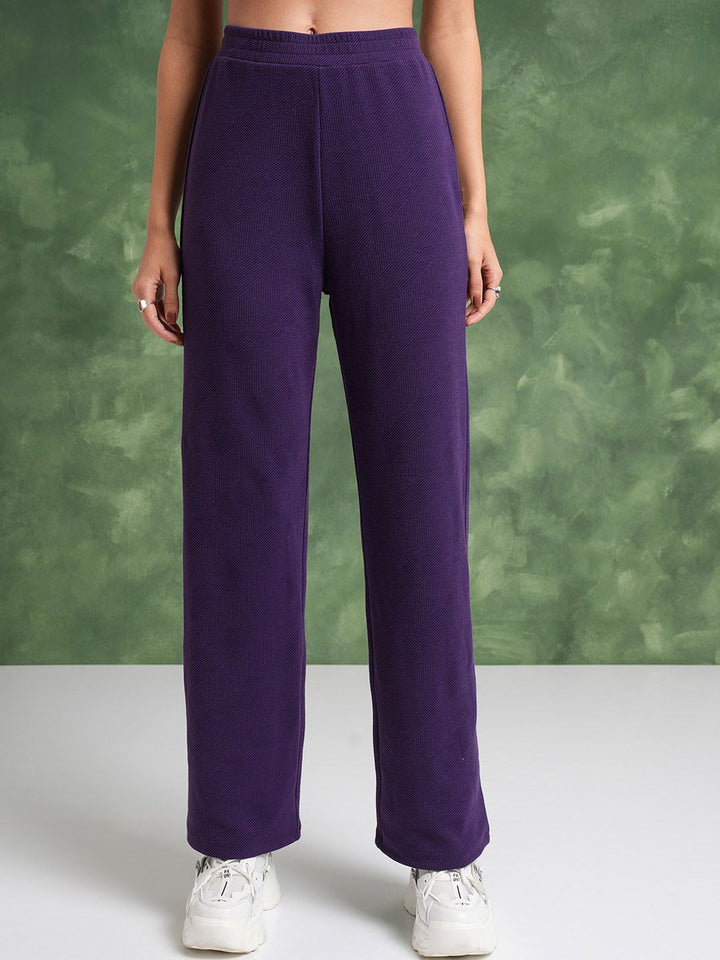 Tokyo Talkies Blue Sleeveless Crop Top With Sweater & Trousers Co-Ords