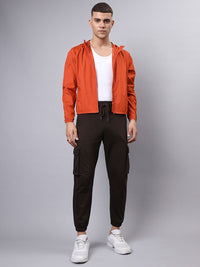 Bewakoof Men Brown Cotton Oversized Joggers