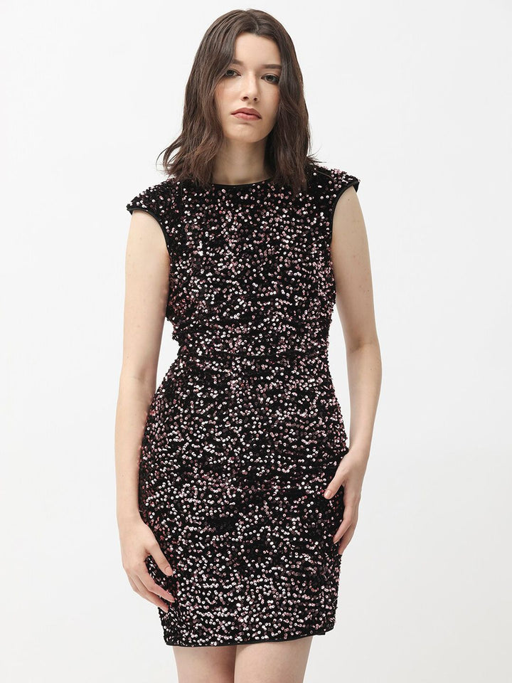 RAREISM Embellished Sheath Dress