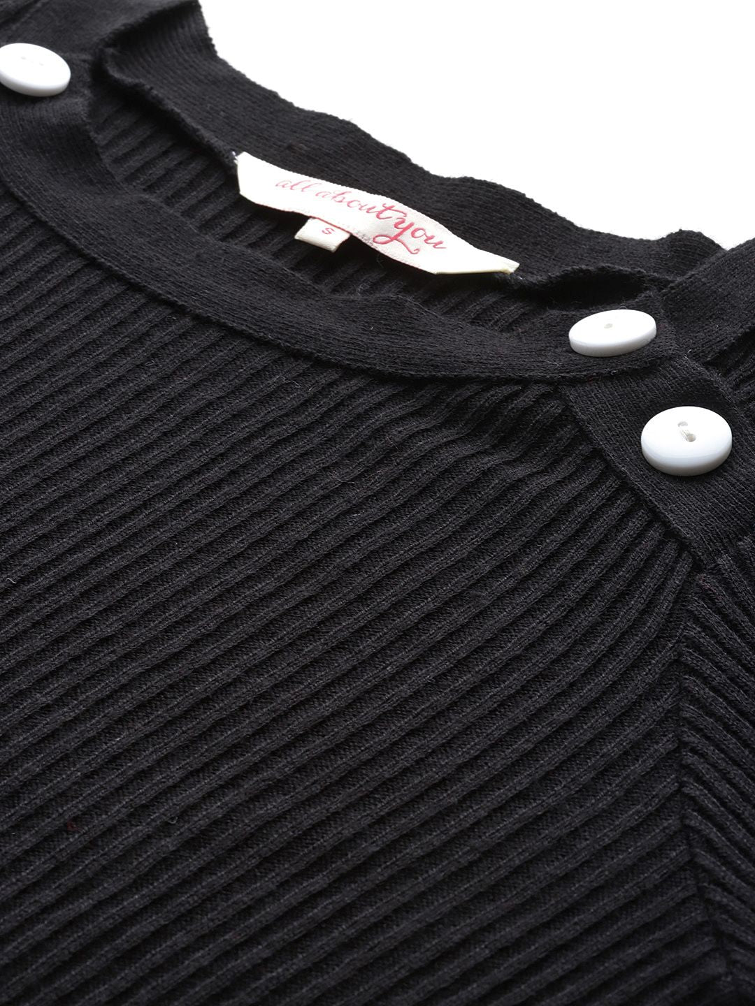 all about you Women Acrylic Ribbed Pullover