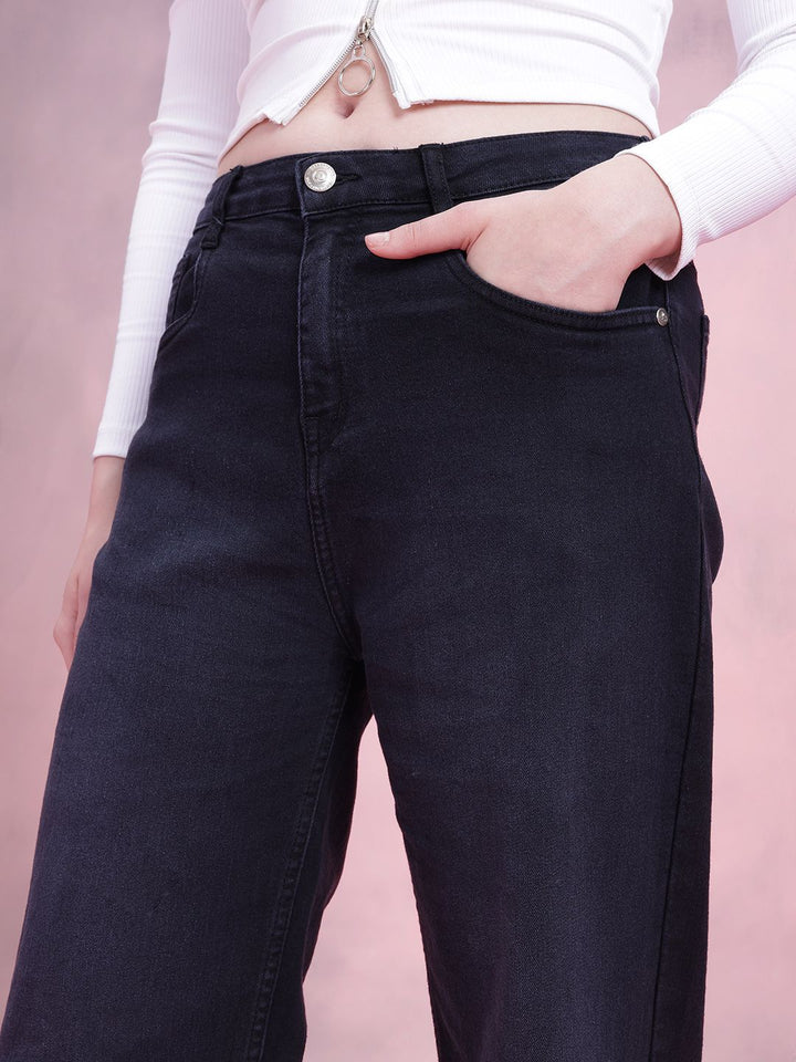DressBerry Women Light Fade Stretchable Straight Fit Jeans
