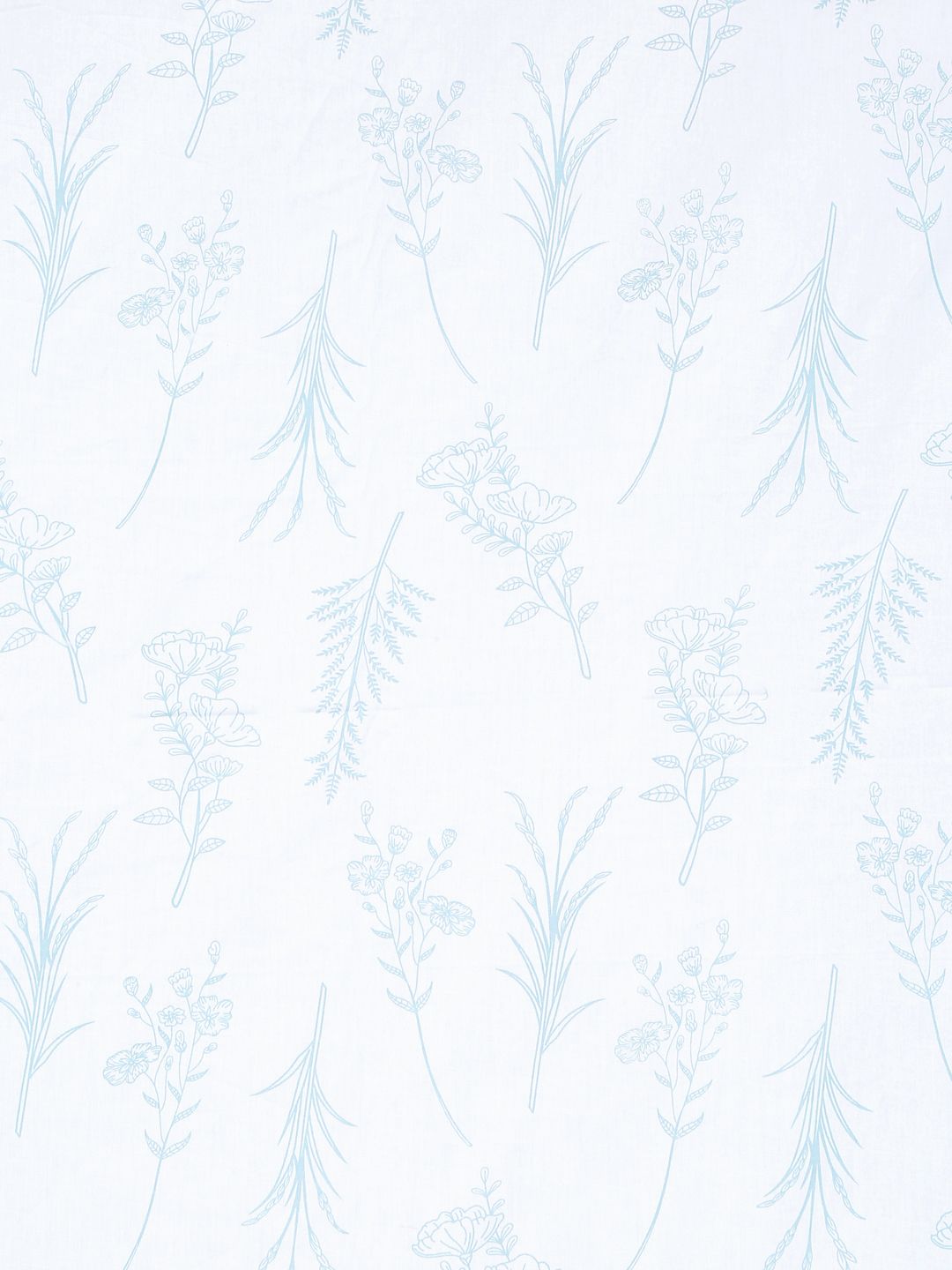 Myntra Elegant Homes White Floral 400 TC Bedsheet with 2 Pillow Covers