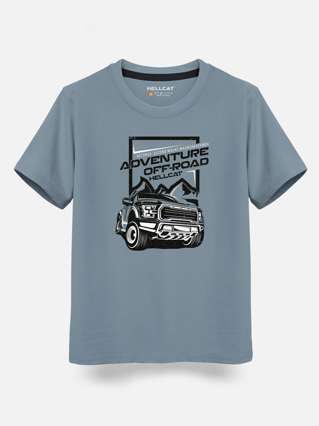 HELLCAT Boys Pack Of 5 Typography Printed Cotton T-shirt