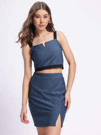 DressBerry Chic Charisma Twill Weave Co-Ords