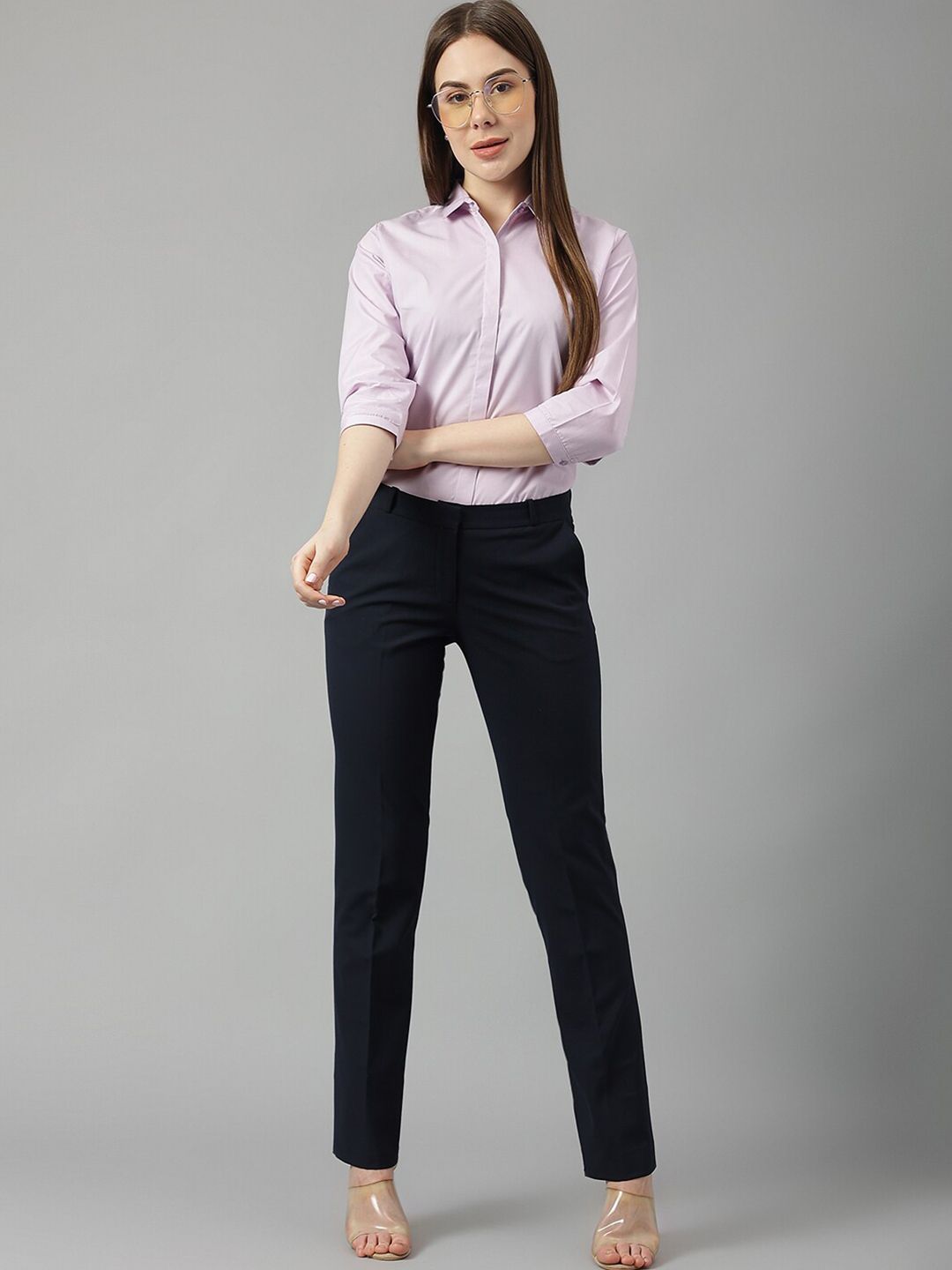 Hancock Sharp Slim Fit Cotton Formal Shirt