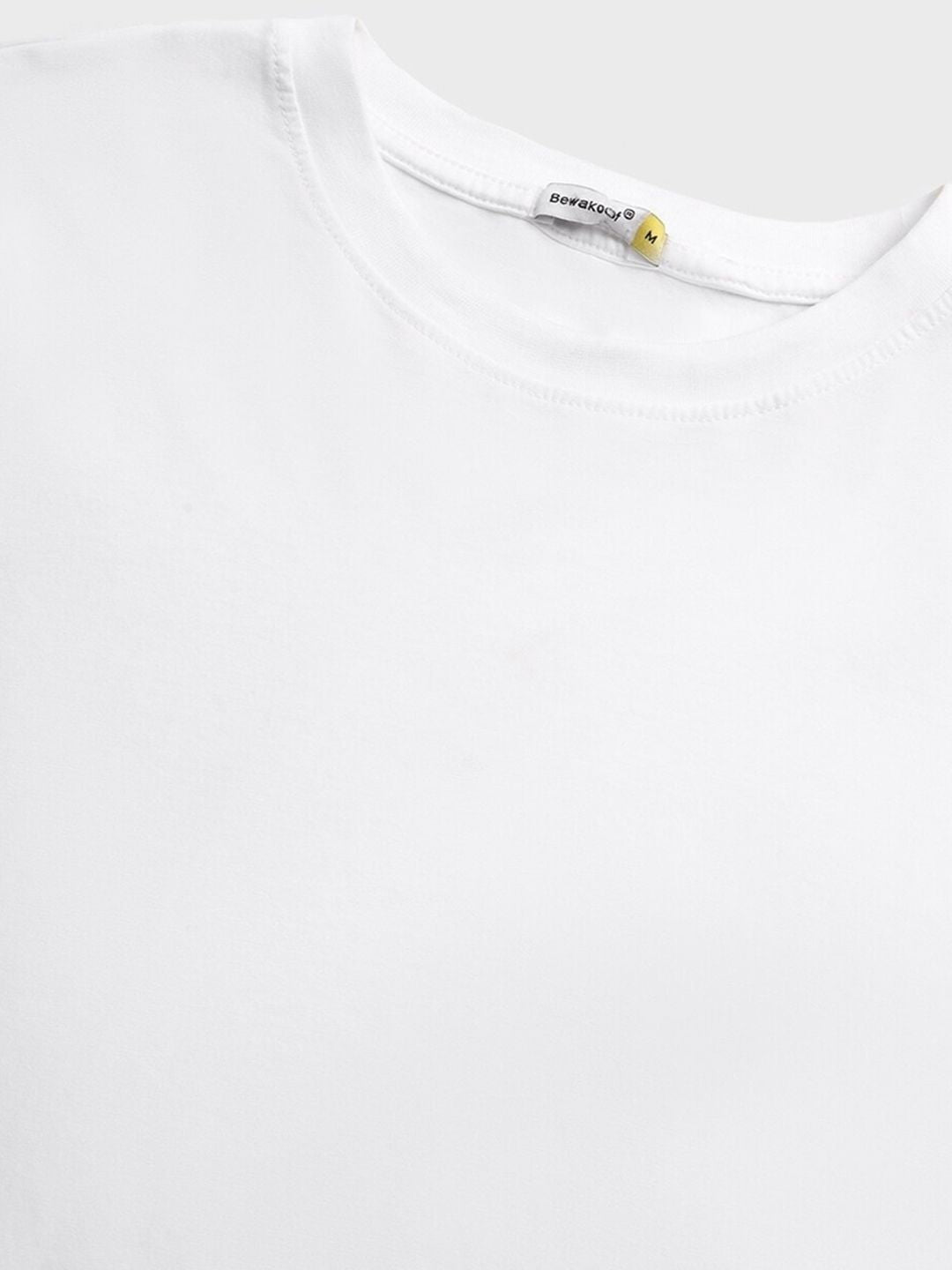Bewakoof Typography Printed Pure Cotton Oversized T-shirt